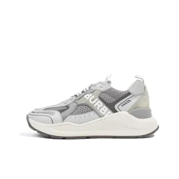 Burberry Cushioning, Wear Resistant Low Top Sports Casual Shoes Men's Gray