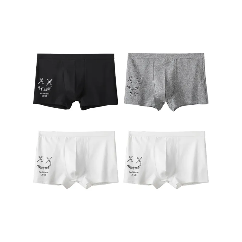 H YXIANG Underpants Men's 4 Pack-0
