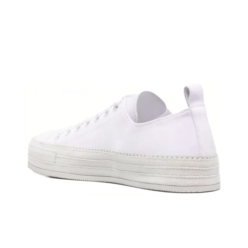 Ann Demeulemeester Skateboard Shoes Men's White-3