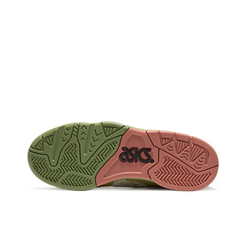 Asics Gel Fuse Cushioning Wear Resistant Low Top Casual Shoes Unisex Yellow-4