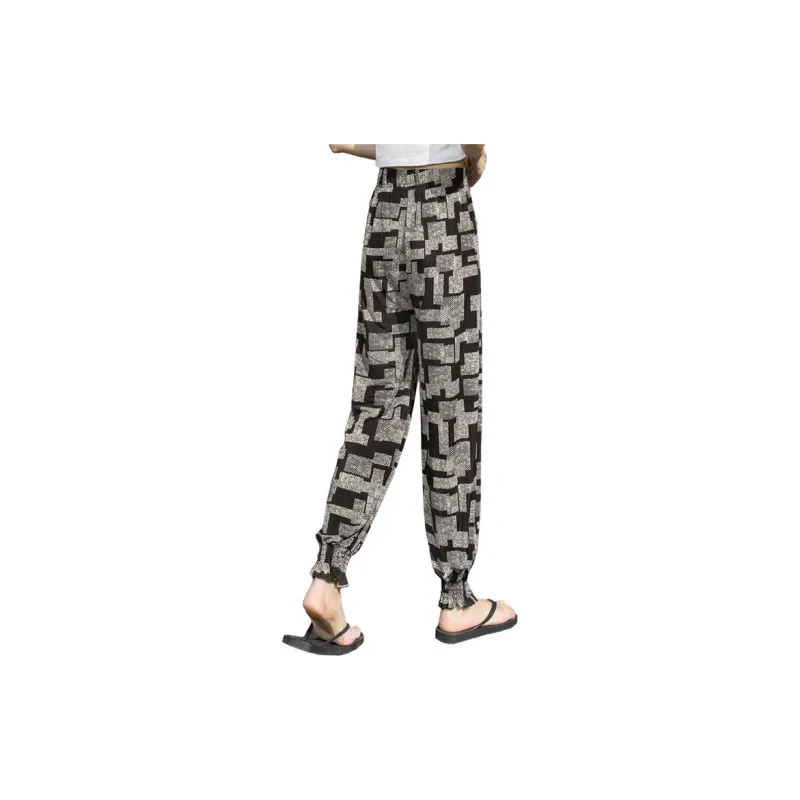 Cypress House Casual Pants Women's Black Rice Square-1