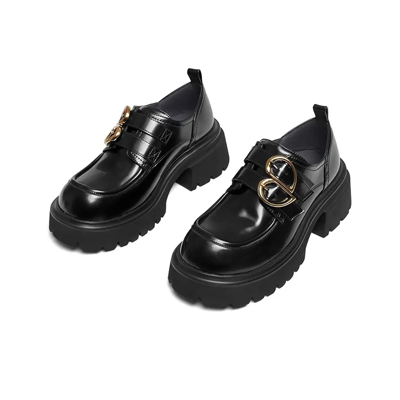 RED DRAGONFLY Loafers Women's Black-3