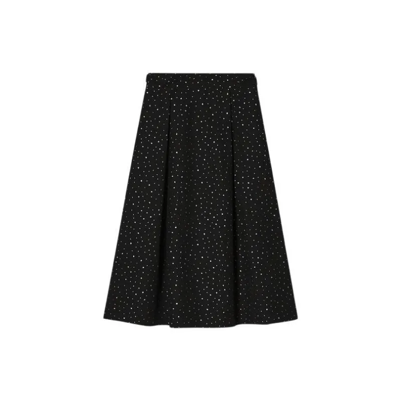 PSALTER Casual Long Skirt Women's Raven-1