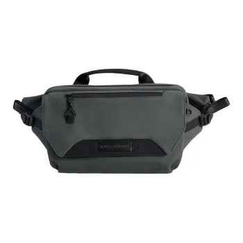 NAYO SMART Fabric Messenger Bag Backpack Shoulder Bag Crossbody Bag Regular Men's Gray Green/Black