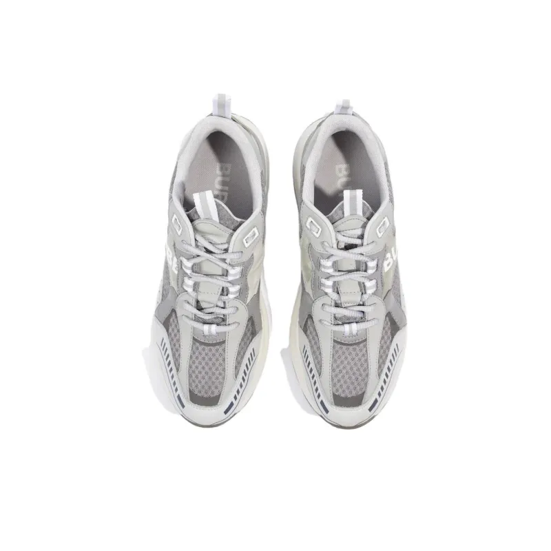 Burberry Cushioning, Wear Resistant Low Top Sports Casual Shoes Men's Gray-4