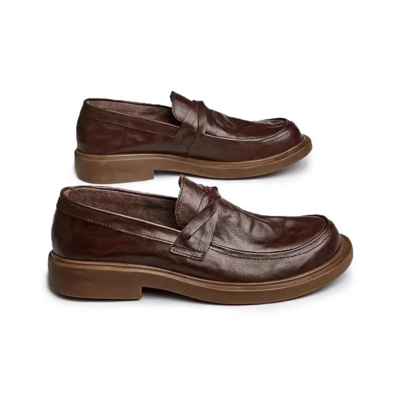 LEYGMENLG Loafers Men Black/Apricot/Coffee-10