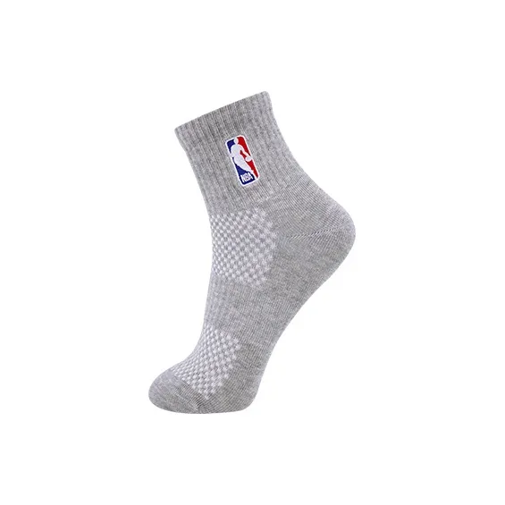 NBA Basketball Socks Unisex 5 Pack White-7