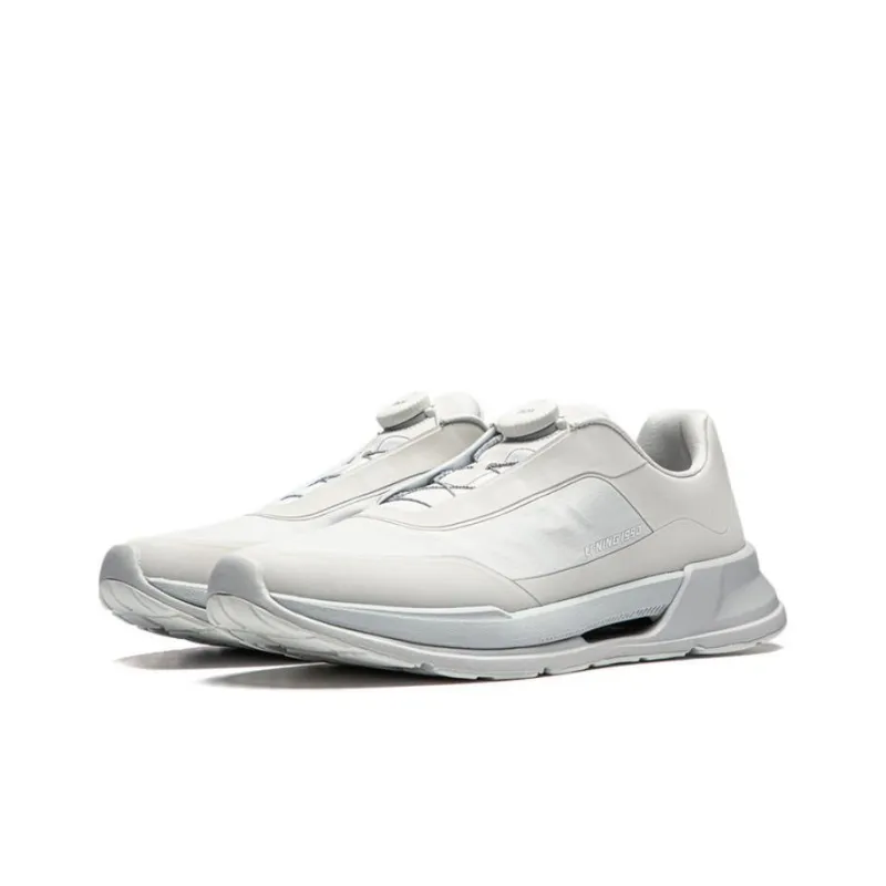 LI NING 1990 Cushioning Height Increase With Rebound Low Top Casual Running Shoes Men's Light Lime-2