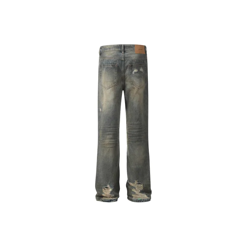 GBXM Jeans Unisex Vintage Blue-1