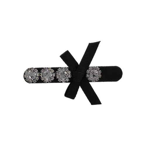 ROYALSASA Alloy, Faux Crystal Edge Clip Women's