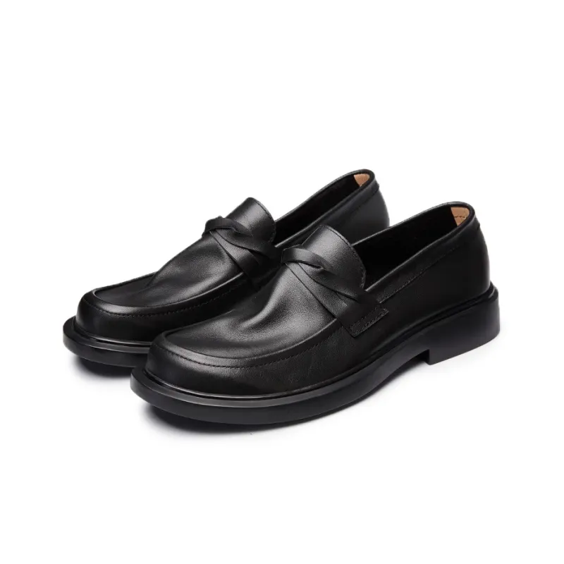 LEYGMENLG Loafers Men Black/Apricot/Coffee-5
