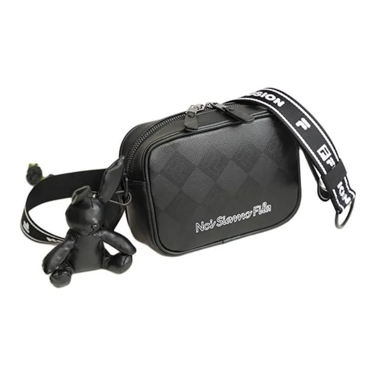 FILA Fusion PU Shoulder Bag Crossbody Bag Regular Women's Black-2