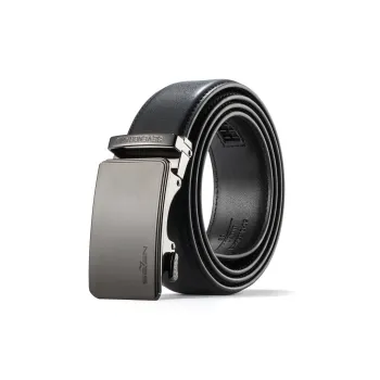 SEVEN Cow Split Leather Belts Men's 3.5cm