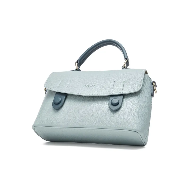 JOSINY PU Crossbody Bag, Shoulder Bag, Handbag Women's Black Ecru/Light Pink/Light Blue-16