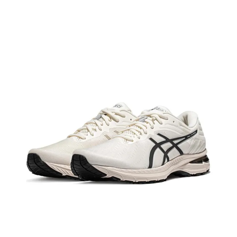 Asics Gel Pursue 7 Cushioned Wear Resistant Breathable Rebound Low Top Training Running Shoes Men's White Blue-1