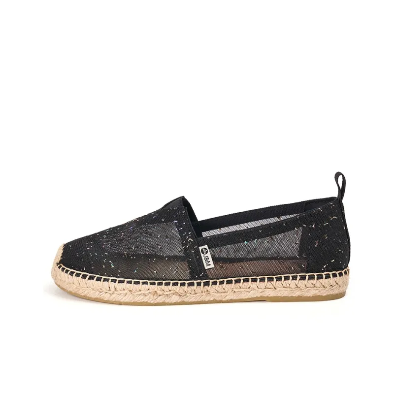 Joy&Mario Espadrilles Women's Black/Apricot-0