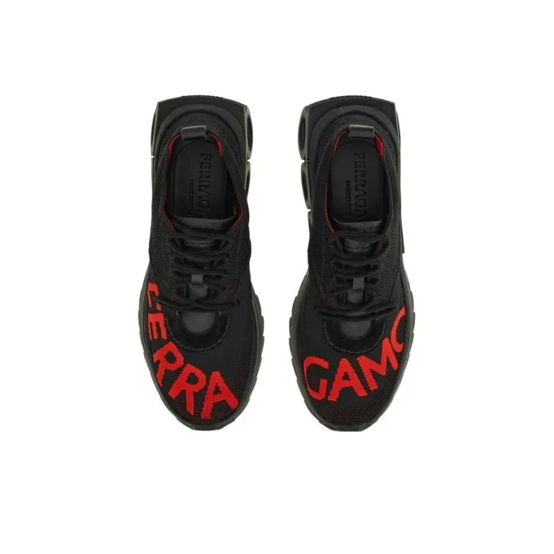 FERRAGAMO Knitted Running Sneakers-3