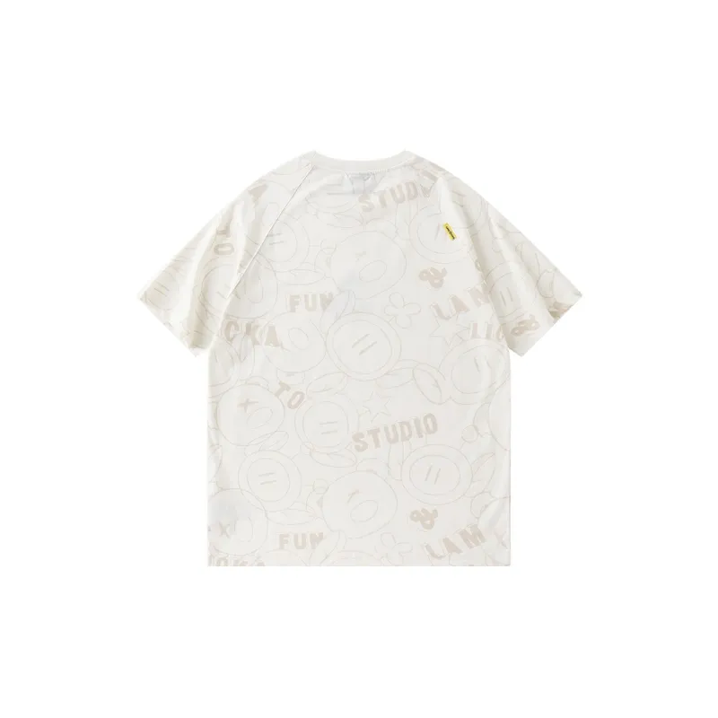 LAMLICKA x AIDEMENG LIANMINGKUAN T Shirt Unisex Apricot-1