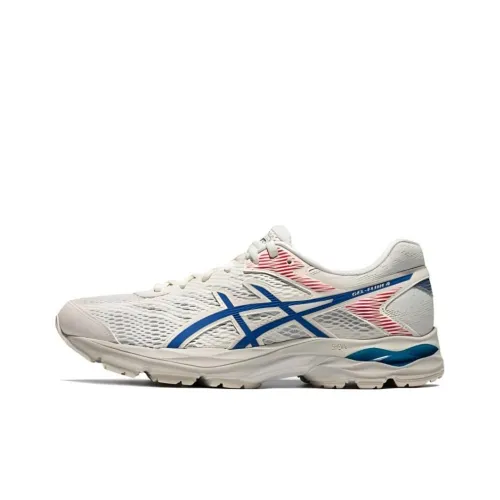 Asics Gel-Flux 4 Running Shoes Men Low-Top Beige/Blue