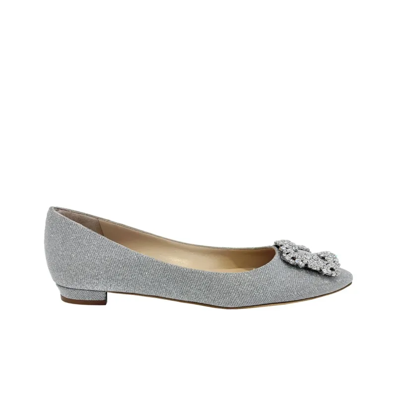MANOLO BLAHNIK Women's Casual Shoes Women's Silver-1