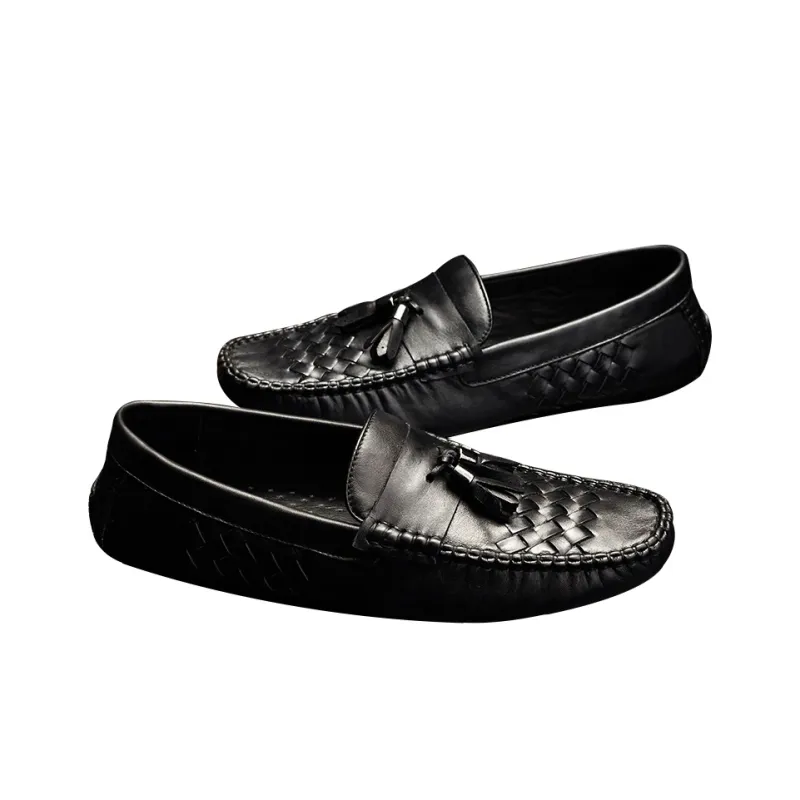 LEYGMENLG Casual Shoes Men's Black-4