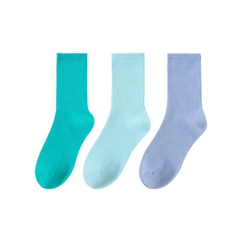 XXLLG Mid Calf Socks Women's 3 Pack-9