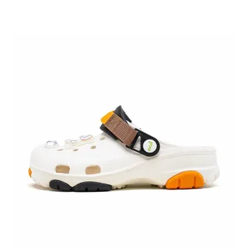 EXULL Q Clogs Women's White Orange