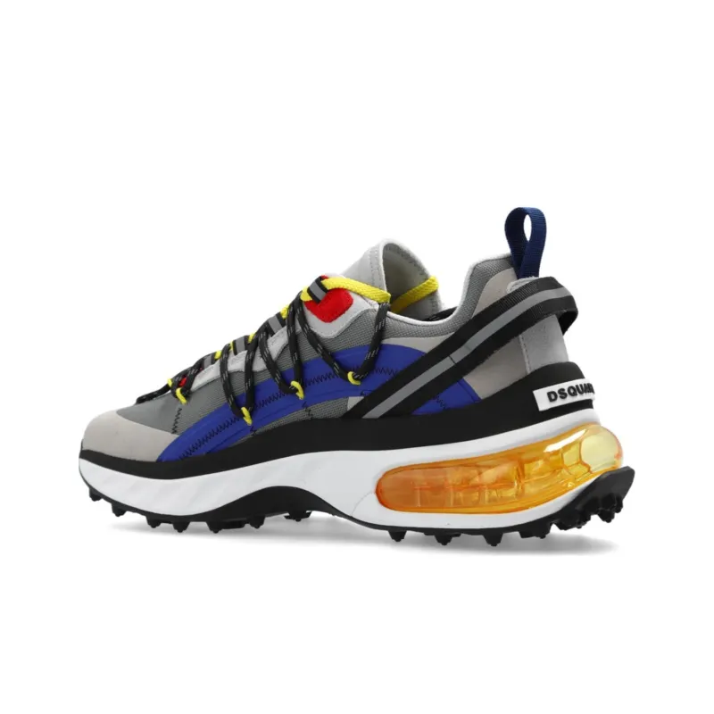 Dsquared2 D2 Lace-Up Panelled Sneakers-3