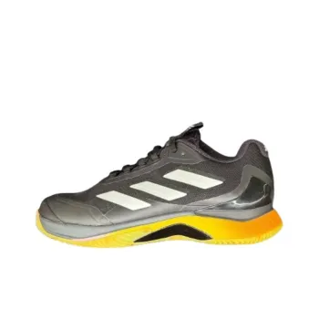 Adidas Avacourt 2 Abrasion Resistant Low Top Tennis Shoes Unisex Gray White Black