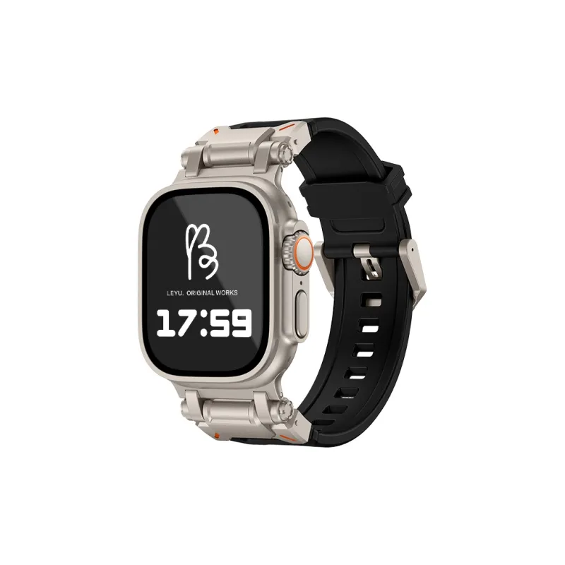 LeYu Apple Compatibility Watch Band Explorer Modified TPU Material-4