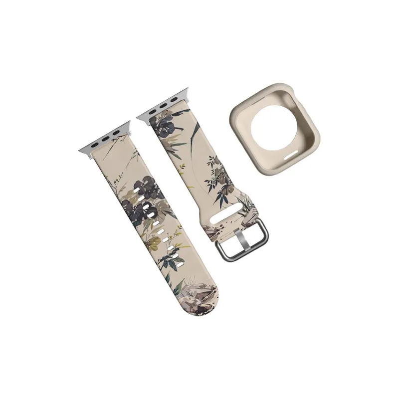 Miss Wrist Apple Compatibility Watch Band Silicone Material-7