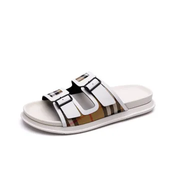 PALMPOLO Slide Slippers Men's White