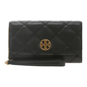 TORY BURCH Sheepskin Shoulder Bag, Crossbody Bag Mini Women's Black