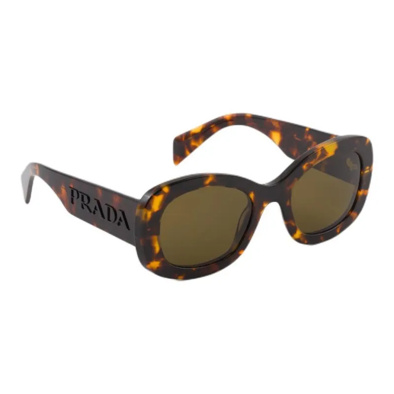 PRADA Logo embossed Oversize frame Sunglasses-1