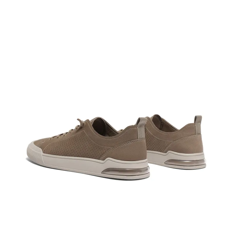 Senda Skateboard Shoes Men Low Top Brown/Khaki-3