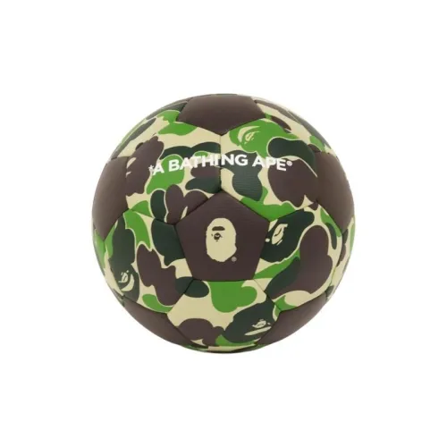 BAPE ABC Camo Soccer Ball Green