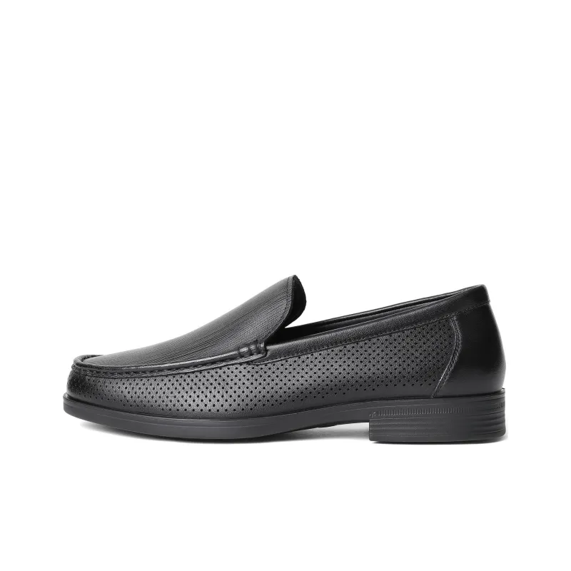 Senda Dress Shoes Men Low Top Black/Brown-0