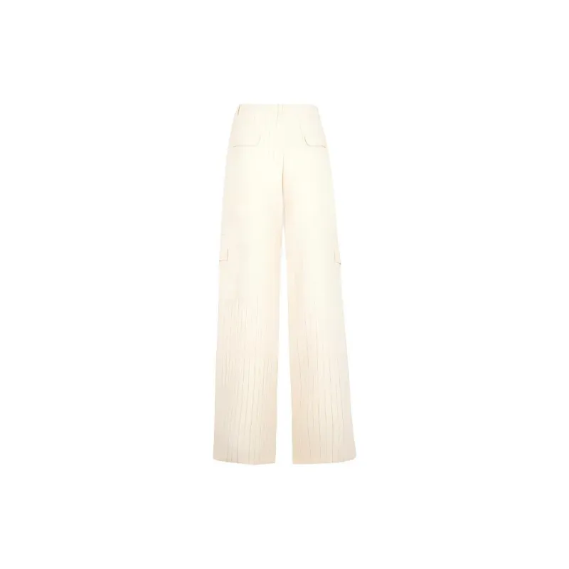 SONIA RYKIEL SS24 Casual Pants Women's Beige-1
