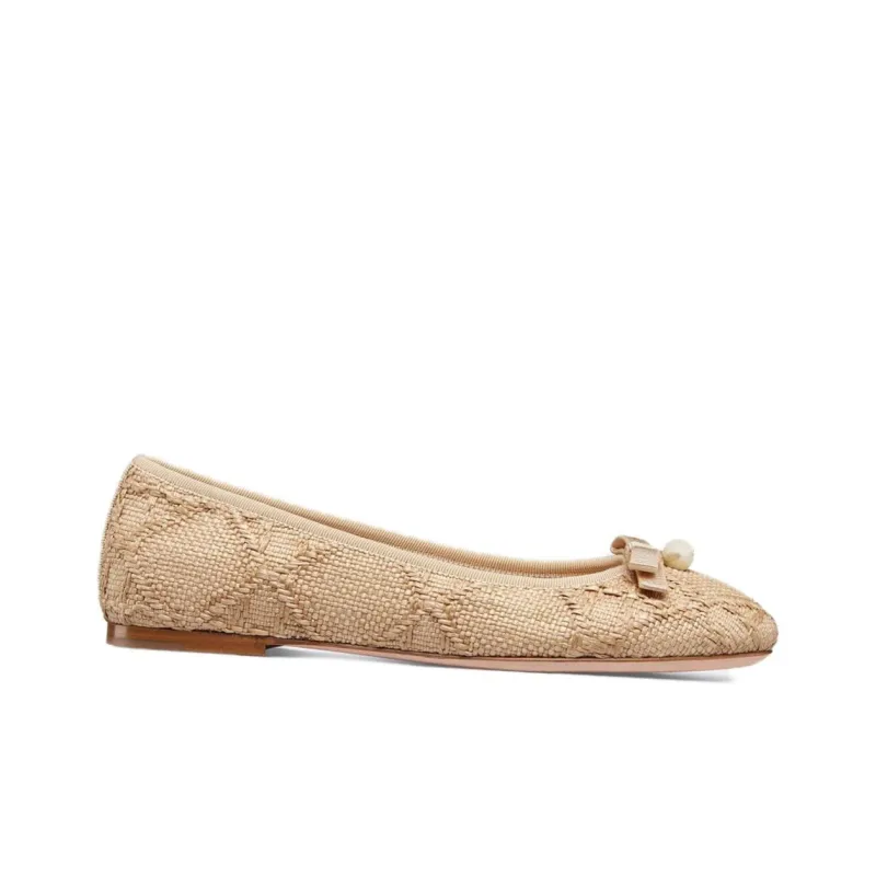 DIOR Casual Single Shoes Women's Khaki-1