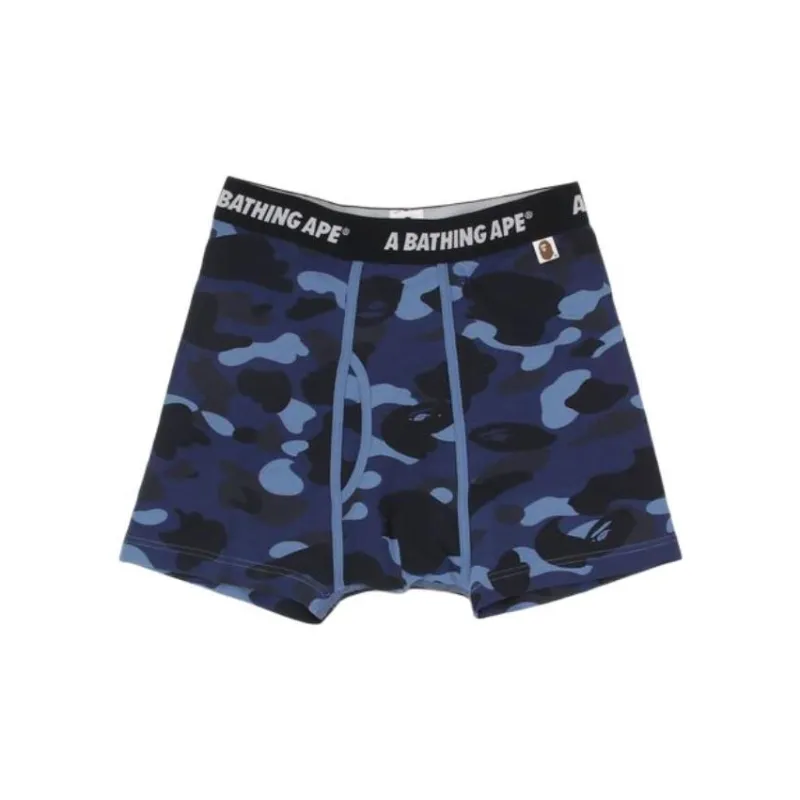 Bape Color Camo Trunks Navy-0