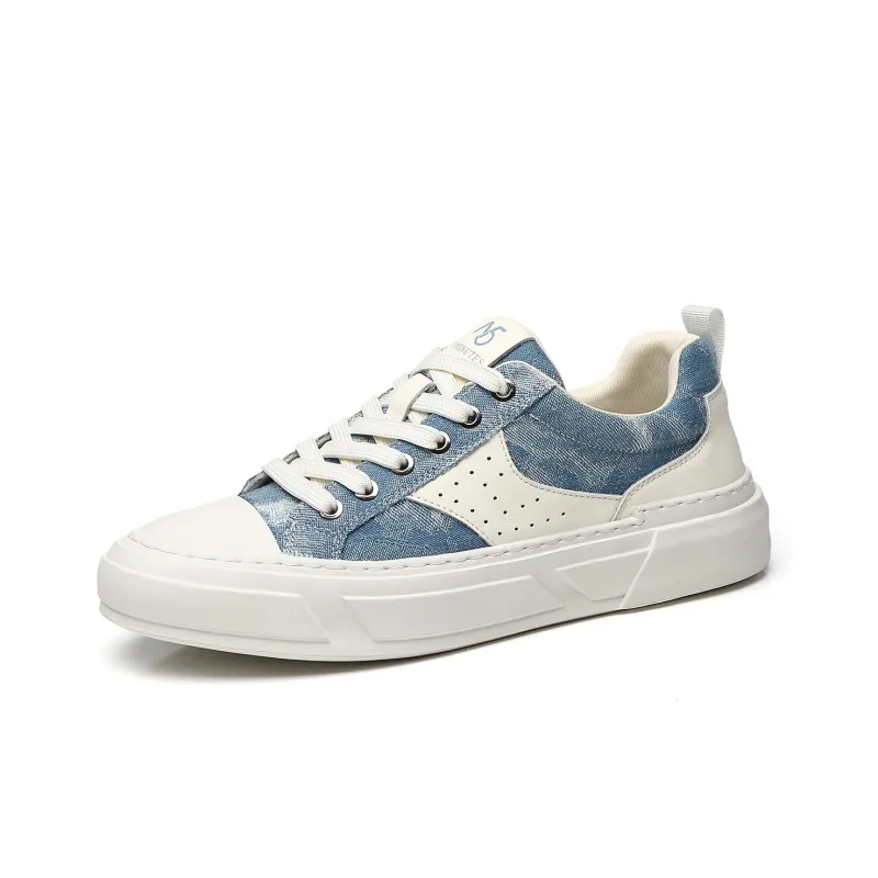 15 MINS Wear-resistant And Lightweight Low-Top Skateboard Shoes Men's-1