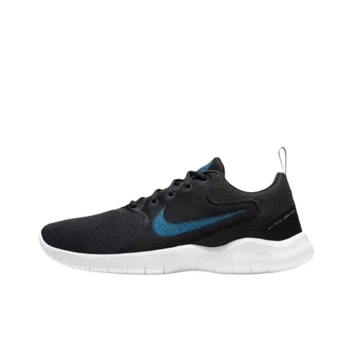 Nike Flex Experience RN 10 Running Shoes Men Low-Top Black/Blue