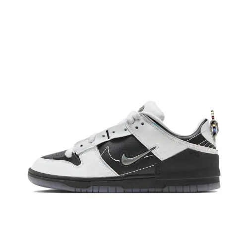 Nike Dunk Disrupt 2 Skateboard Shoes Women's Low-Top Black/White