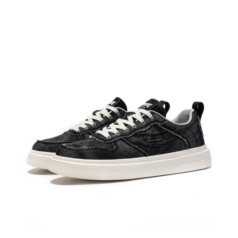 Skate Park Slip-Resistant Cushioning Wear-Resistant Low-Top Skateboard Shoes Men's-2