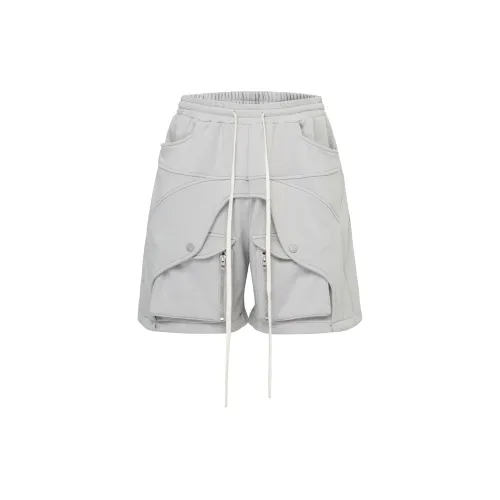 FIRE 2 COLD EGO Casual Shorts Unisex Light Gray