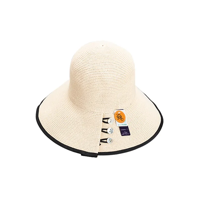 Lagur Seaside Large Head Circumference, Exquisite And Breathable Bucket Hats Women's-2
