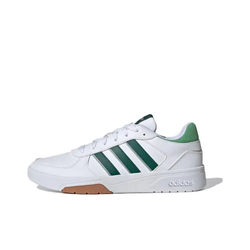 Adidas Court Skateboard Shoes Men Low-Top White/Green