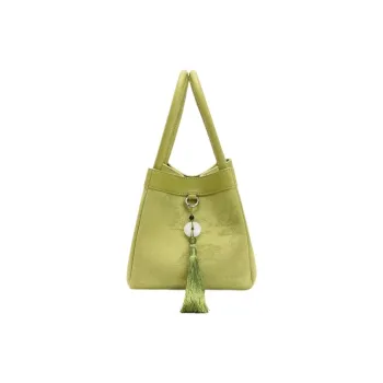 BELLE Premium Shoulder Bag, Crossbody Bag Trumpets Women's Green