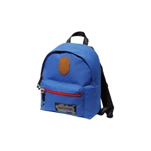 A BATHING APE Polyester Backpack Regular Men's Blue