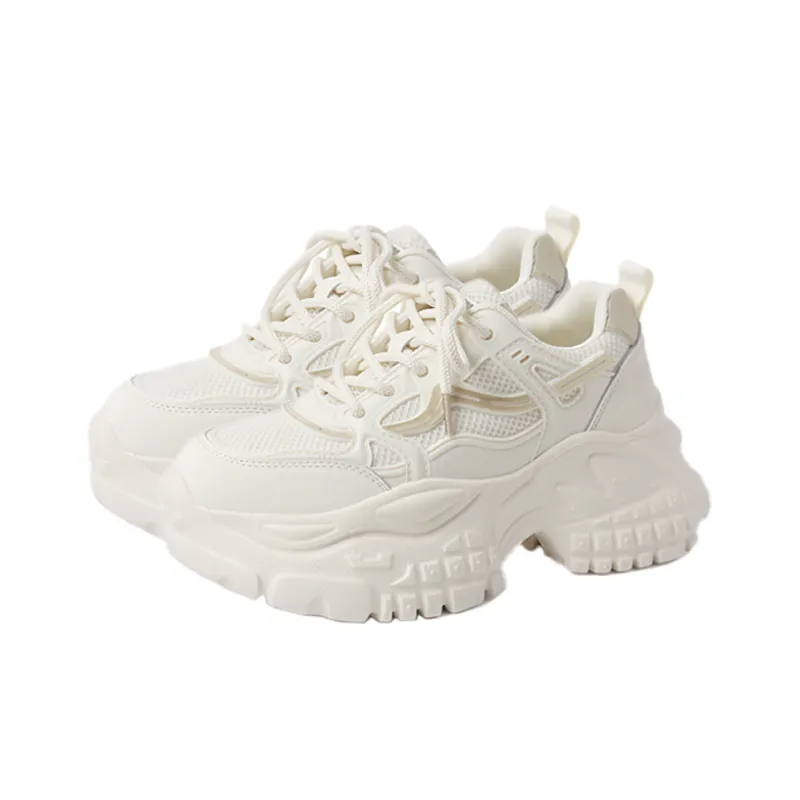 HUANAI Breathable Height Increasing Low-Top Casual Shoes Unisex-1
